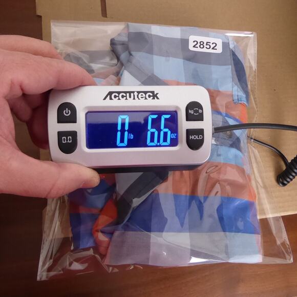 Travis Mathew Button Up Shirt Mens SZ M Long Sleeve Checked Pattern Casual - Picture 13 of 13